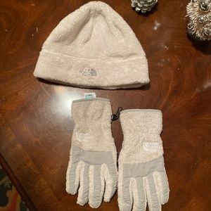 North Face hat snd gloves